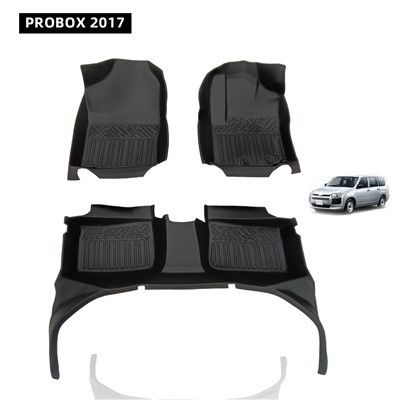 Thảm lót xe 5D TPE chống nước nội thất ô tô Sử dụng cho Probox 2017